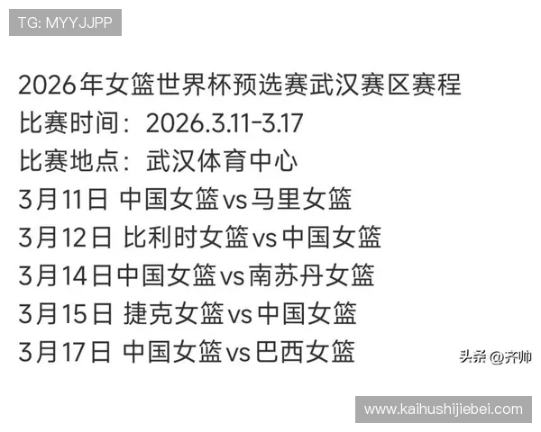 2026年女篮世界杯预计举办时间及重要赛事时间节点一览 2026年女篮世界杯预计举办时间及重要赛事时间节点一览