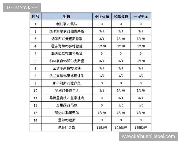 如何选择世界杯竞猜彩票的最佳投注方案，专家为你详细分析